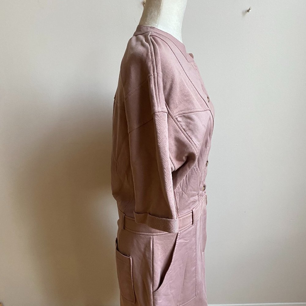 Reiss BNWOT womens "emlyn" sweatshirt dress panel detail - Picture 5 of 14